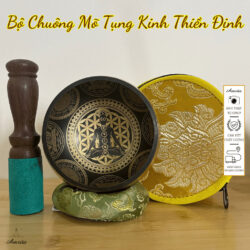 Amrita 9.5cm Meditation Chanting Bell Set