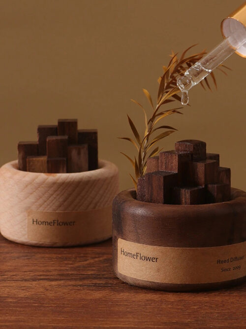 0| NT40  Máy Khuếch Tán Tinh Dầu Gỗ Thủ Công 